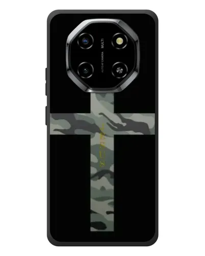Чехол для Blackview Shark 6 с картинкой «Милитари Крест»