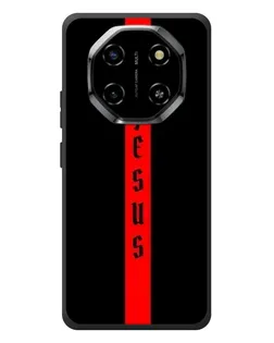 Чехол для Blackview Shark 6 с картинкой «Красная линия веры»
