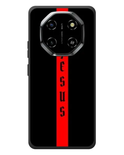 Чехол для Blackview Shark 6 с картинкой «Красная линия веры»