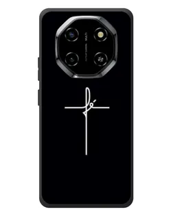Чехол для Blackview Shark 6 с картинкой «Тонкий крест»