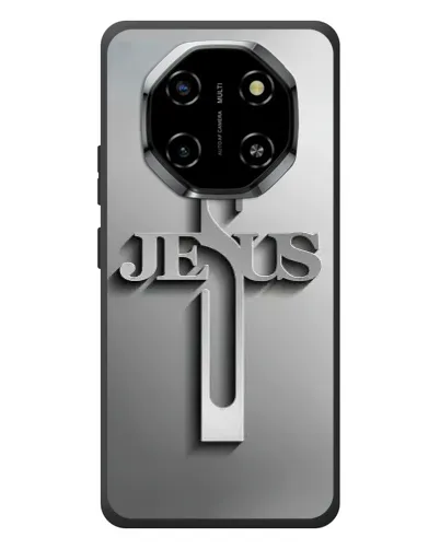 Чехол для Blackview Shark 6 с картинкой «Металлический крест Jesus» Чехол для Blackview Shark 6 с картинкой «Металлический крест Jesus»