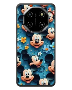 Чехол для Blackview Shark 6 с картинкой «Паттерн Микки и Минни»