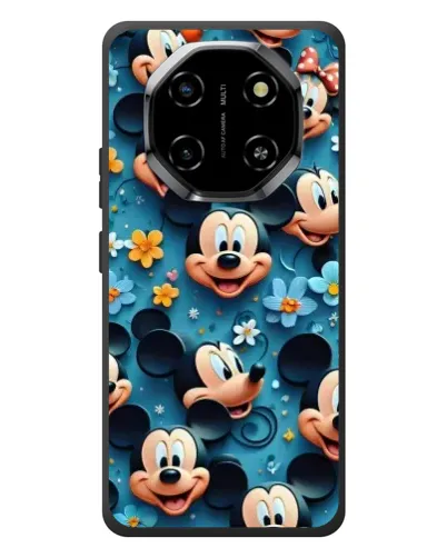 Чехол для Blackview Shark 6 с картинкой «Паттерн Микки и Минни»