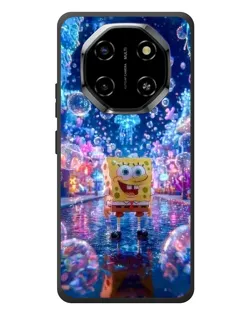Чехол для Blackview Shark 6 с картинкой «Неоновый океан»