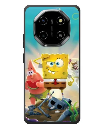 Чехол для Blackview Shark 6 с картинкой «Спанч Боб победитель»