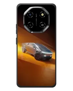 Чехол для Blackview Shark 6 с картинкой «Cybertruck в пустыне»