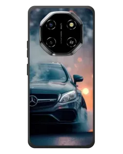 Чехол для Blackview Shark 6 с картинкой «Mercedes — ночной город»