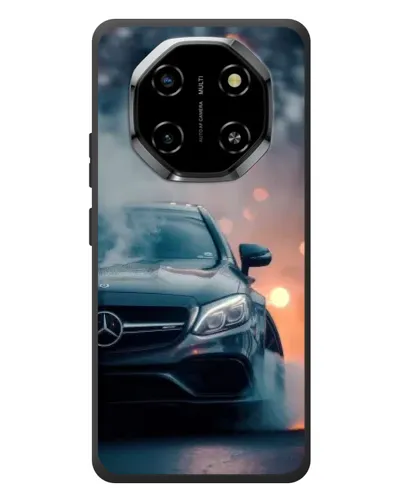Чехол для Blackview Shark 6 с картинкой «Mercedes — ночной город»