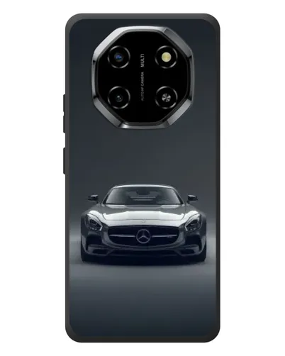 Чехол для Blackview Shark 6 с картинкой «Mercedes на черном»