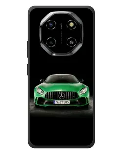 Чехол для Blackview Shark 6 с картинкой «Mercedes — неоновый лого»