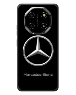 Чехол для Blackview Shark 6 с картинкой «Mercedes Silver Logo»