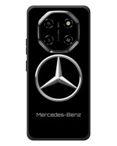 Чехол для Blackview Shark 6 с картинкой «Mercedes Silver Logo»