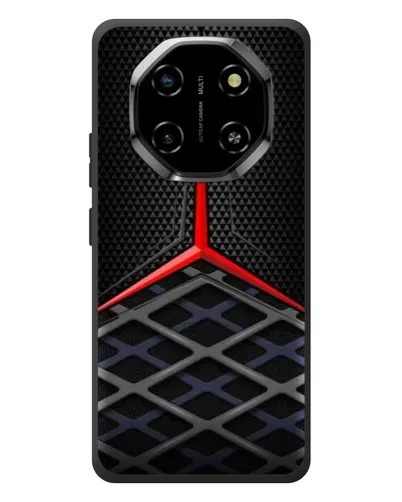 Чехол для Blackview Shark 6 с картинкой «Mercedes Carbon Grid»