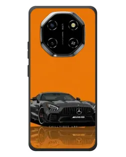Чехол для Blackview Shark 6 с картинкой «Оранжевый Mercedes AMG»
