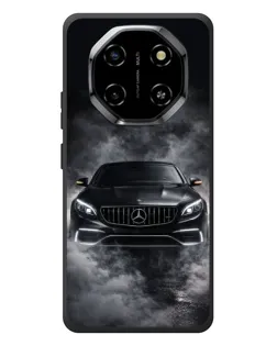 Чехол для Blackview Shark 6 с картинкой «Mercedes в дыму»