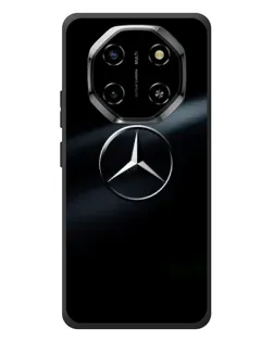 Чехол для Blackview Shark 6 с картинкой «Mercedes на металле»
