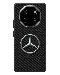 Чехол для Blackview Shark 6 с картинкой «Карбоновый Mercedes стиль»