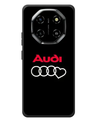 Чехол для Blackview Shark 6 с картинкой «Логотип Audi Heart»