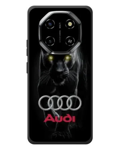 Чехол для Blackview Shark 6 с картинкой «Пантера и Audi»