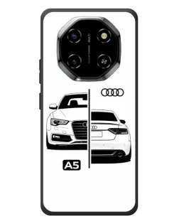 Чехол для Blackview Shark 6 с картинкой «Audi — контрастный дизайн»
