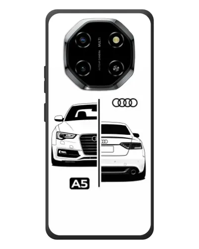 Чехол для Blackview Shark 6 с картинкой «Audi — контрастный дизайн»