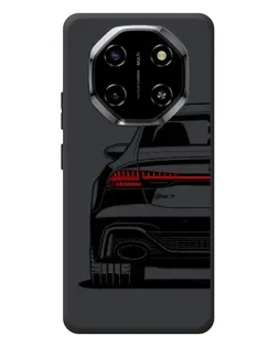 Чехол для Blackview Shark 6 с картинкой «Задняя часть Audi — арт»