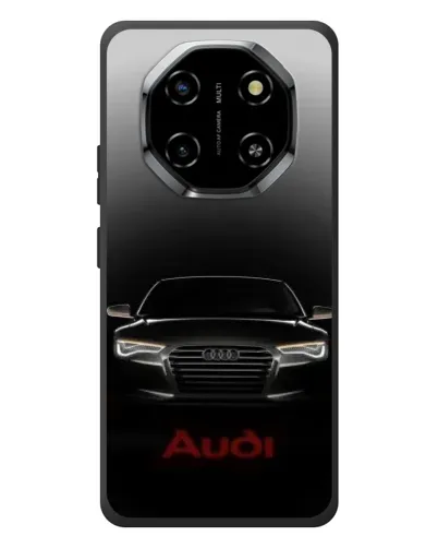 Чехол для Blackview Shark 6 с картинкой «Audi — градиентный контур»