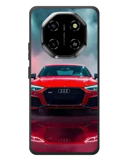 Чехол для Blackview Shark 6 с картинкой «Audi RS — красный стиль»