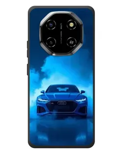 Чехол для Blackview Shark 6 с картинкой «Audi — голубая энергия»