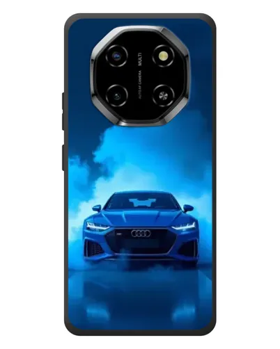 Чехол для Blackview Shark 6 с картинкой «Audi — голубая энергия»