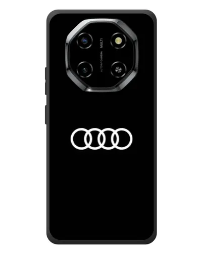 Чехол для Blackview Shark 6 с картинкой «Audi White Logo»