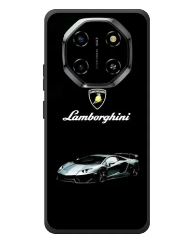 Чехол для Blackview Shark 6 с картинкой «Логотип Lamborghini классика»
