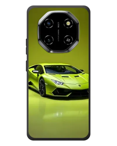 Чехол для Blackview Shark 6 с картинкой «Салатовый Lamborghini Huracan»