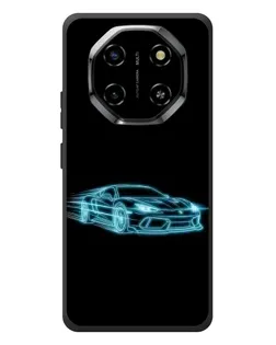 Чехол для Blackview Shark 6 с картинкой «Неоновый контур Lamborghini» Чехол для Blackview Shark 6 с картинкой «Неоновый контур Lamborghini»