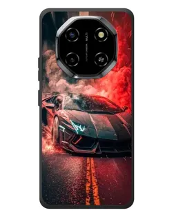 Чехол для Blackview Shark 6 с картинкой «Lamborghini красный дым» Чехол для Blackview Shark 6 с картинкой «Lamborghini красный дым»