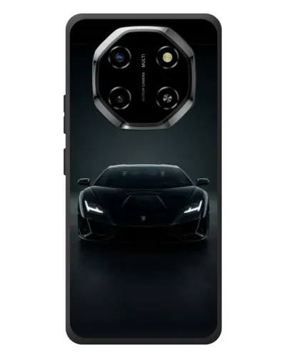 Чехол для Blackview Shark 6 с картинкой «Черный Lamborghini Aventador»