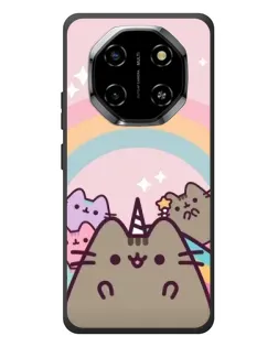 Чехол для Blackview Shark 6 с картинкой «Единорог Pusheen»