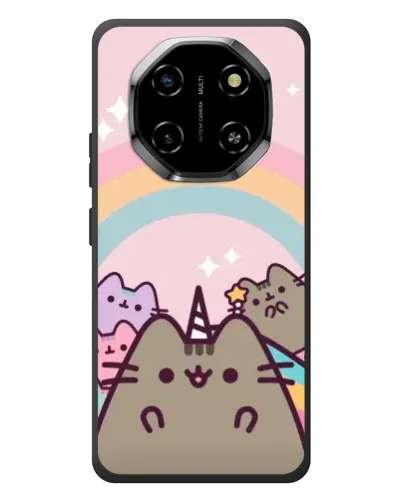 Чехол для Blackview Shark 6 с картинкой «Единорог Pusheen»