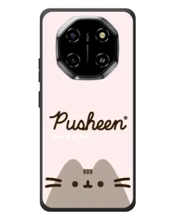 Чехол для Blackview Shark 6 с картинкой «Pusheen логотип»