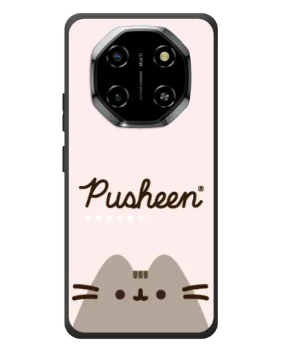 Чехол для Blackview Shark 6 с картинкой «Pusheen логотип»