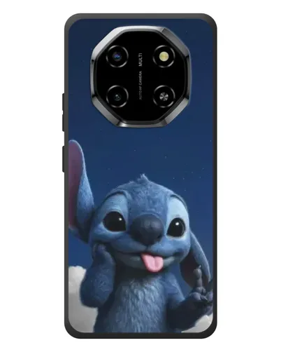 Чехол для Blackview Shark 6 с картинкой «Стич в облаках»