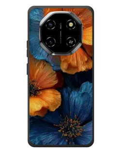 Чехол для Blackview Shark 6 с картинкой «Яркая сине-оранжевая флора» Чехол для Blackview Shark 6 с картинкой «Яркая сине-оранжевая флора»