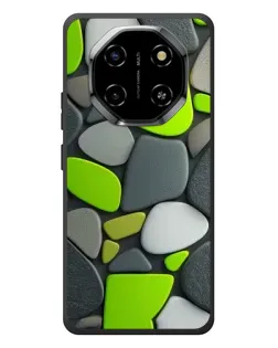 Чехол для Blackview Shark 6 с картинкой «Яркая неоновая галька»