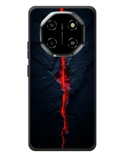 Чехол для Blackview Shark 6 с картинкой «Kрасная лавовая трещина»