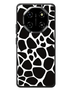 Чехол для Blackview Shark 6 с картинкой «Черно-белый жираф»
