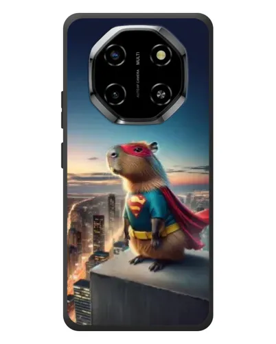 Чехол для Blackview Shark 6 с картинкой «Капи-мен супергерой»
