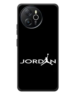 Чехол для Blackview Shark 8 с картинкой «Jordan White Logo»