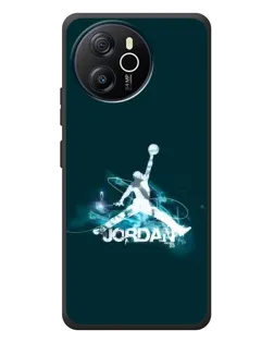 Чехол для Blackview Shark 8 с картинкой «Jordan Blue Fire»