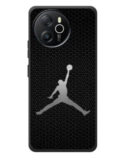 Чехол для Blackview Shark 8 с картинкой «Jordan Dark Carbon»
