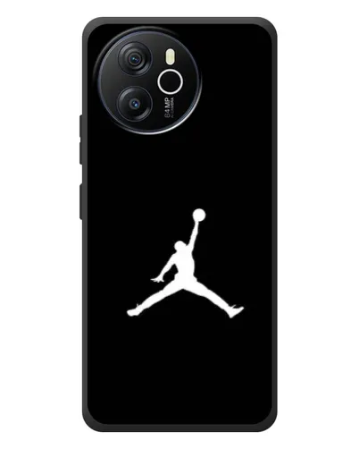 Чехол для Blackview Shark 8 с картинкой «Jordan Silhouette»